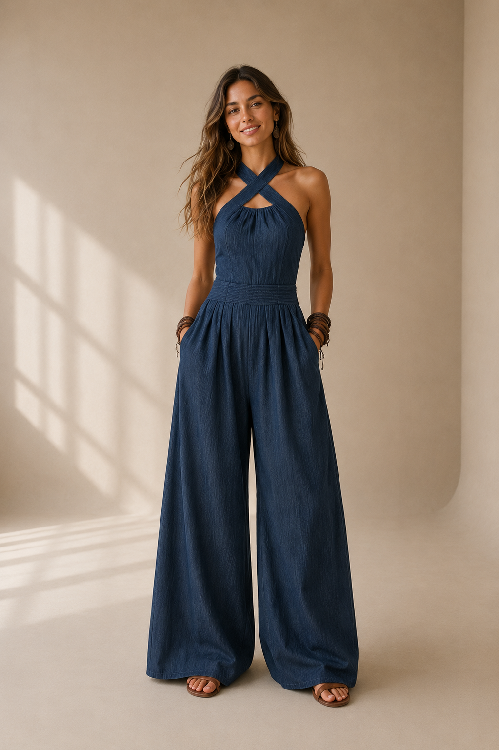 Ariana | Mono Elegante Escote Cruzado