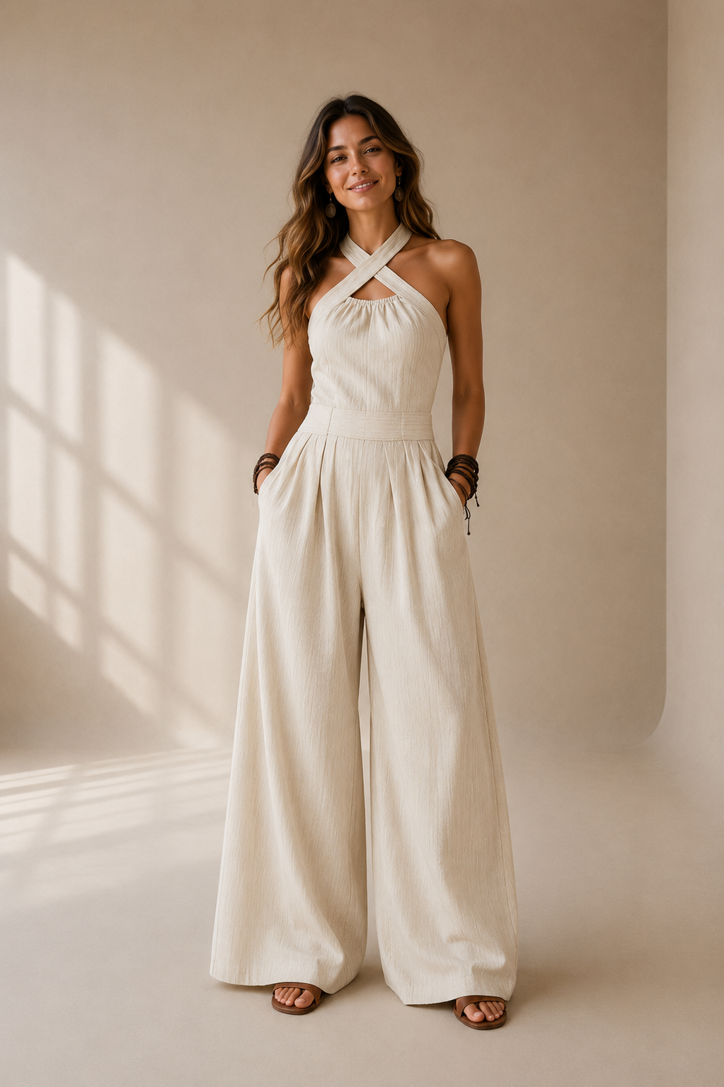 Ariana | Mono Elegante Escote Cruzado