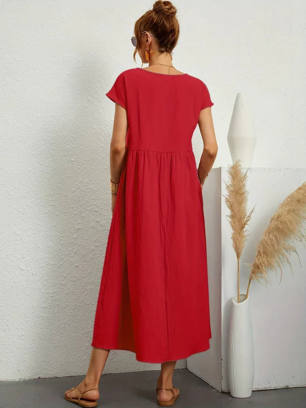 Gabrielle™ — Vestido midi fluido y elegante