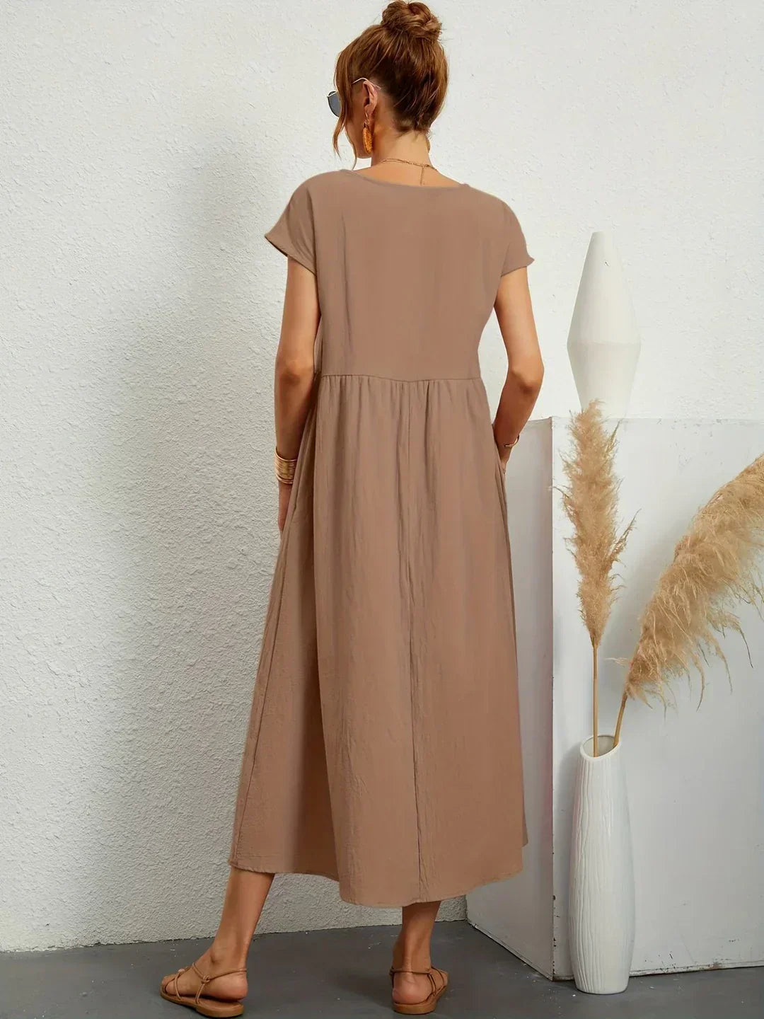 Gabrielle™ — Vestido midi fluido y elegante