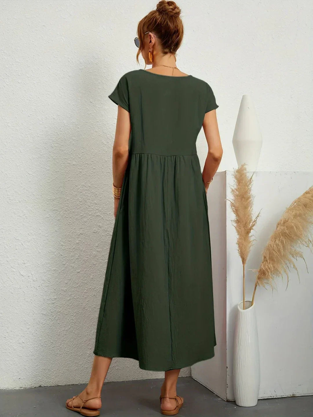 Gabrielle™ — Vestido midi fluido y elegante