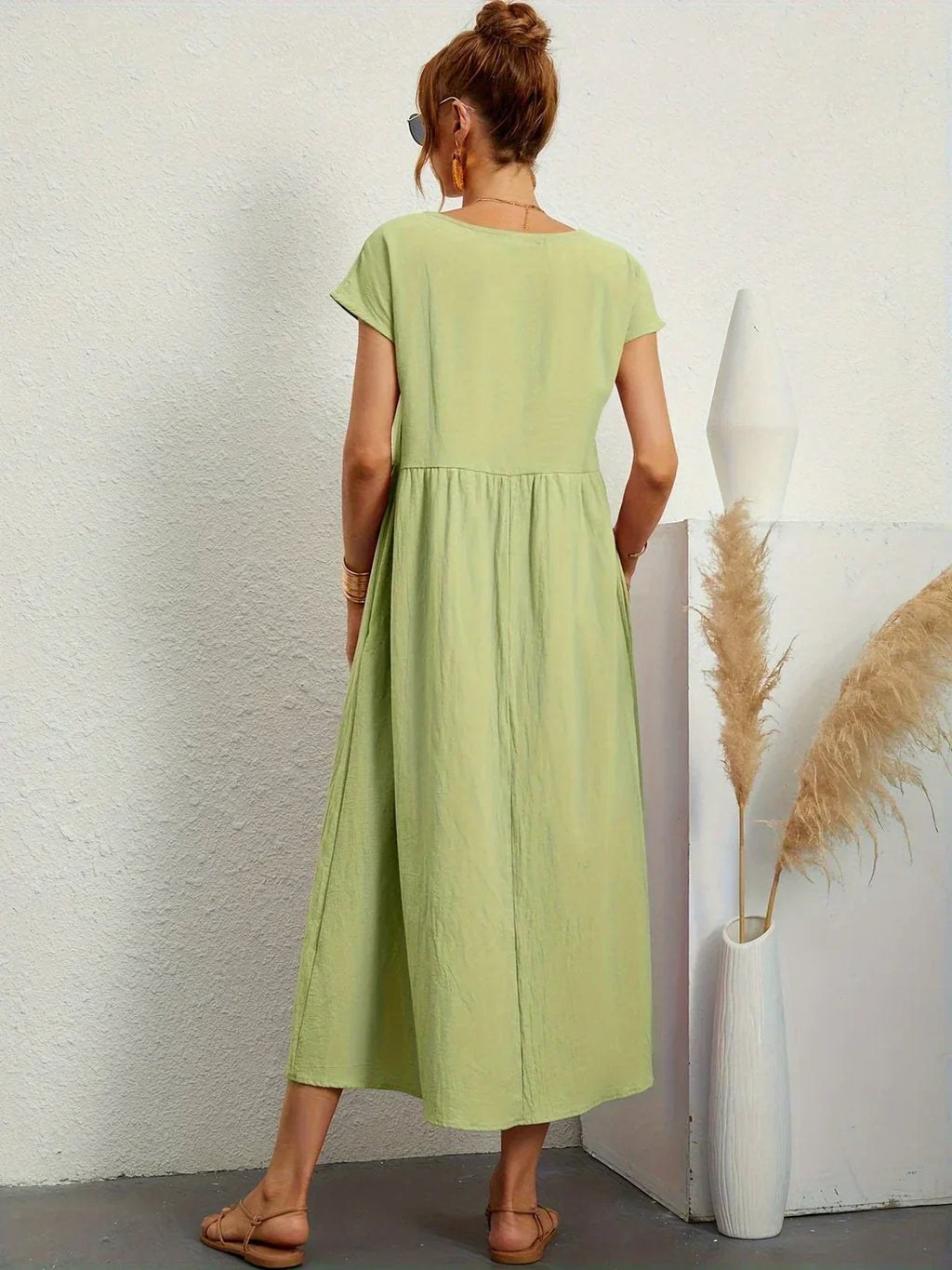 Gabrielle™ — Vestido midi fluido y elegante