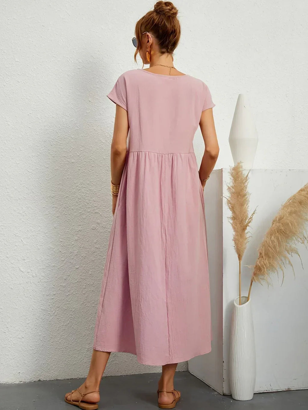 Gabrielle™ — Vestido midi fluido y elegante