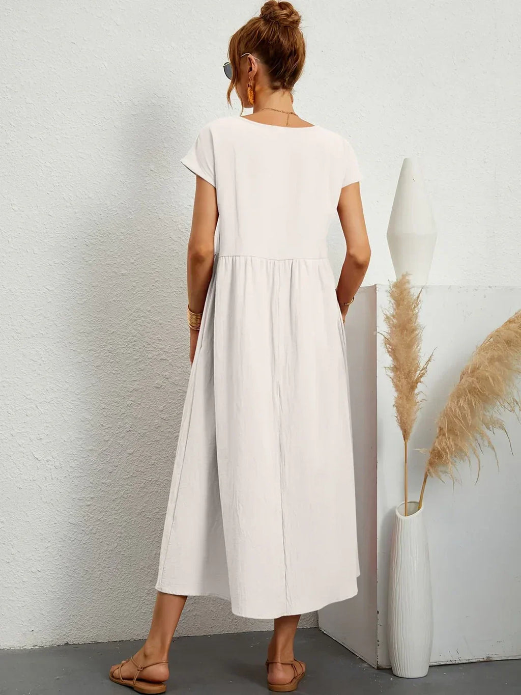Gabrielle™ — Vestido midi fluido y elegante