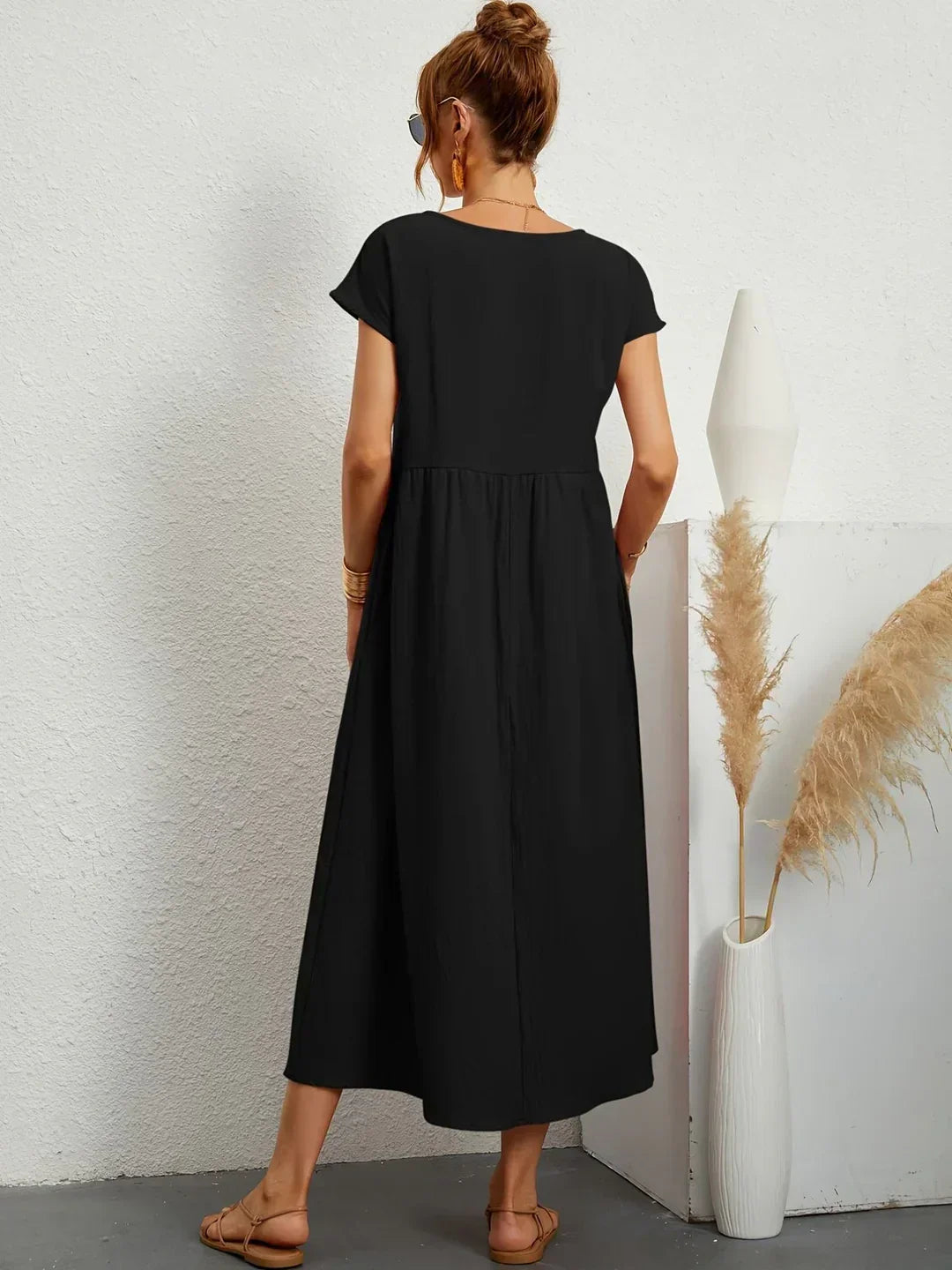 Gabrielle™ — Vestido midi fluido y elegante