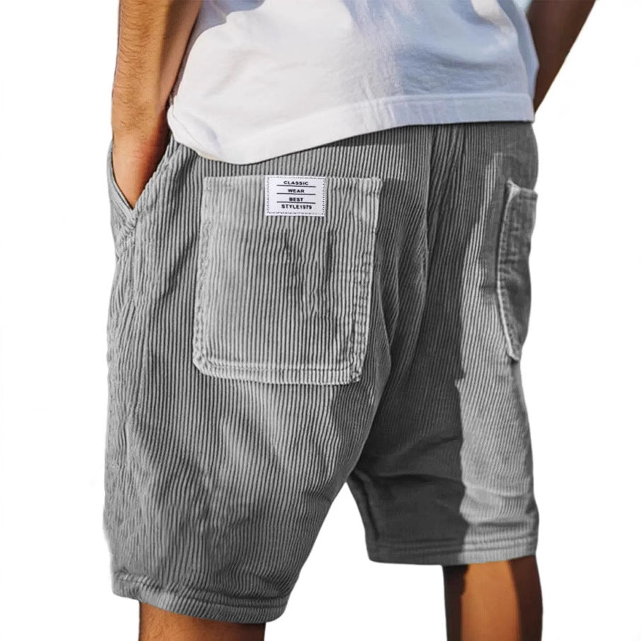 Victor | Pantalón corto de terciopelo