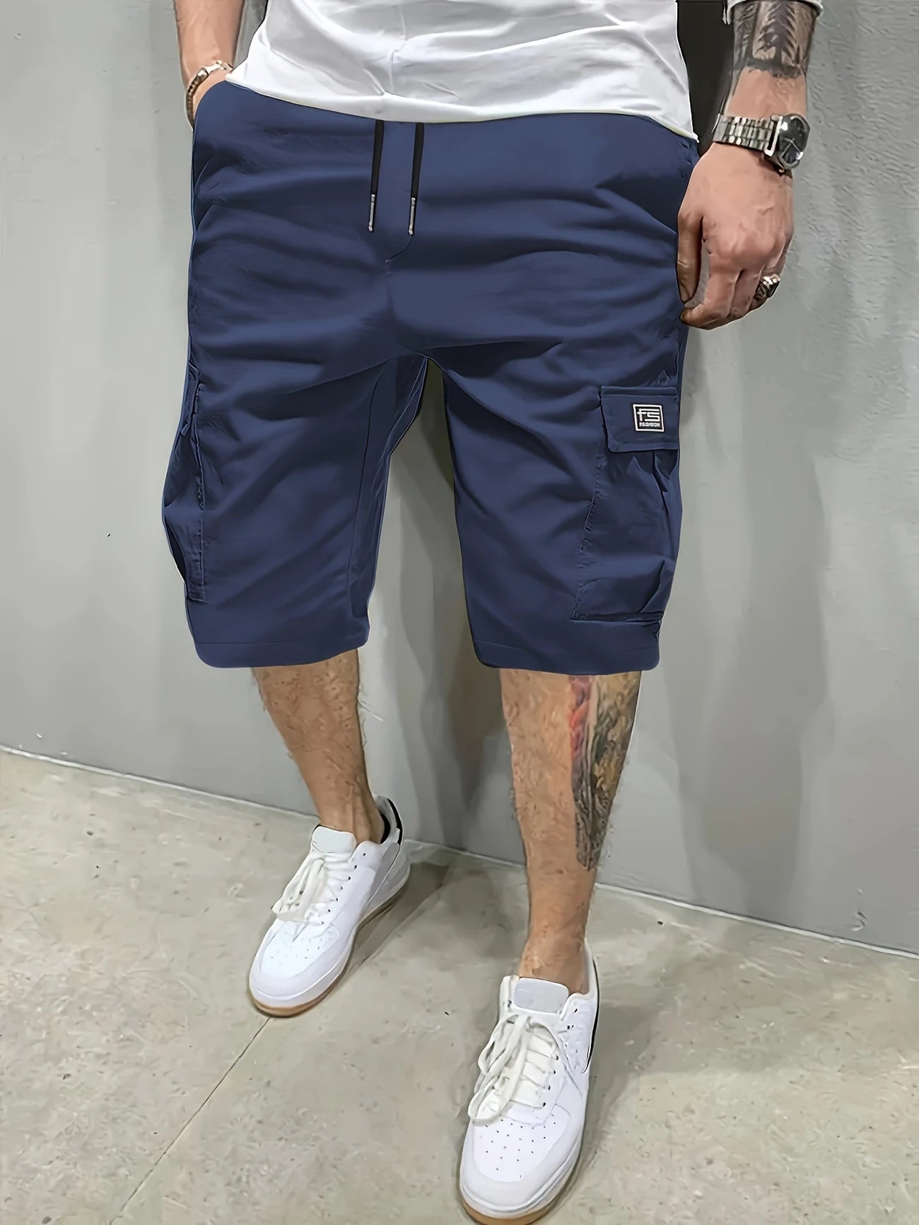 Sommerfeld | Pantalones cortos tipo cargo para hombre