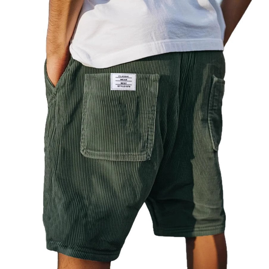 Victor | Pantalón corto de terciopelo