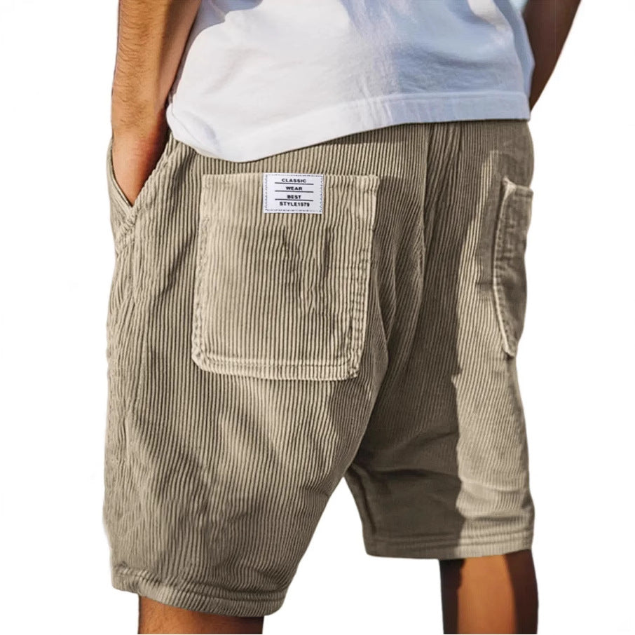 Victor | Pantalón corto de terciopelo