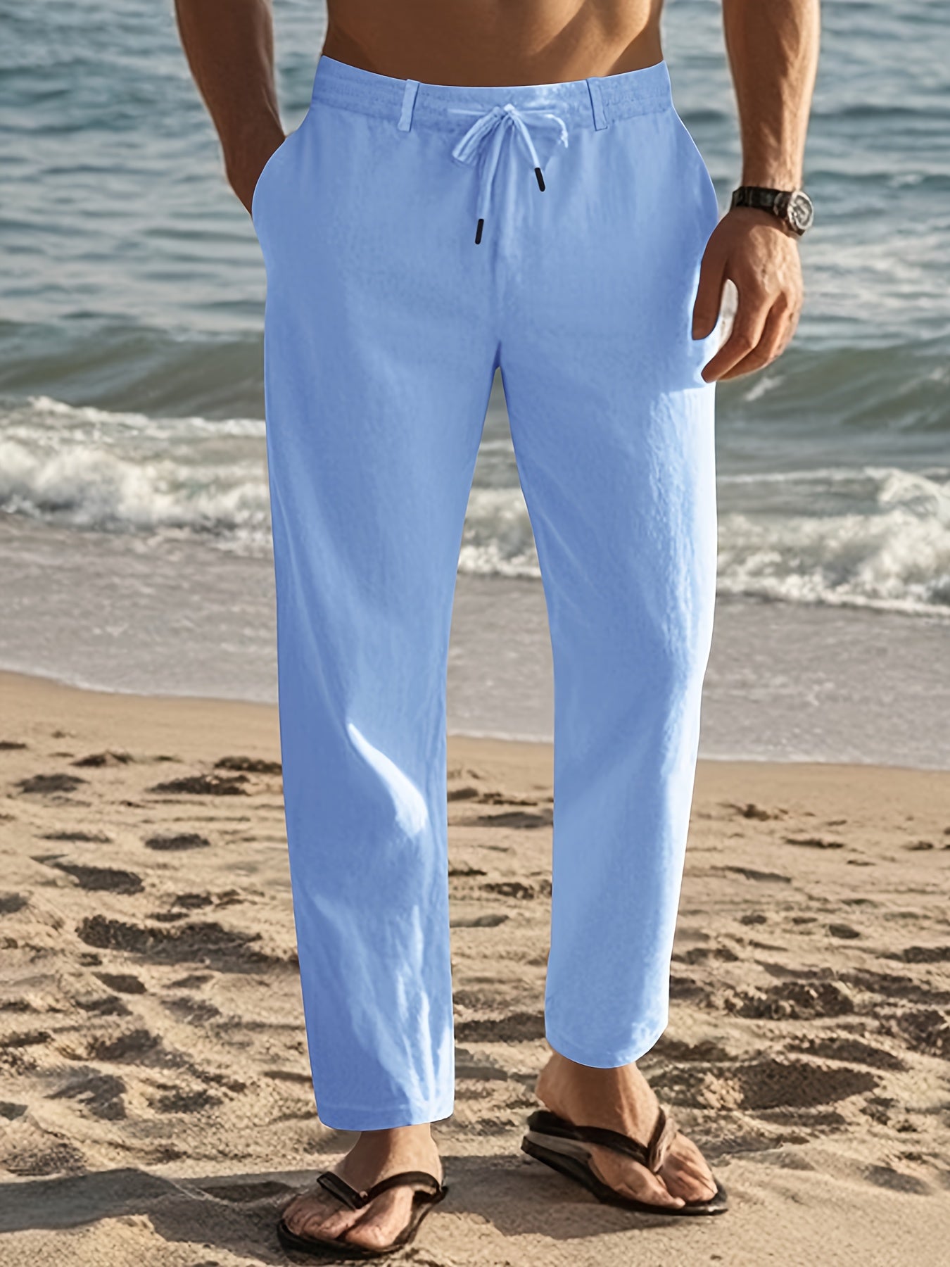 Pantalón de Lino para Hombre